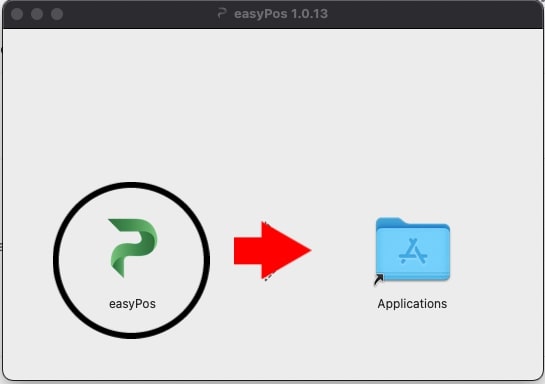Instalimi easyPos Mac - Hapi 1