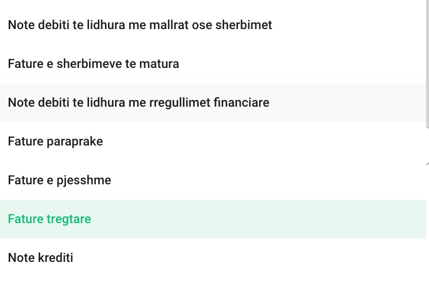 Leshimi fatures elektronike - easyInvoice