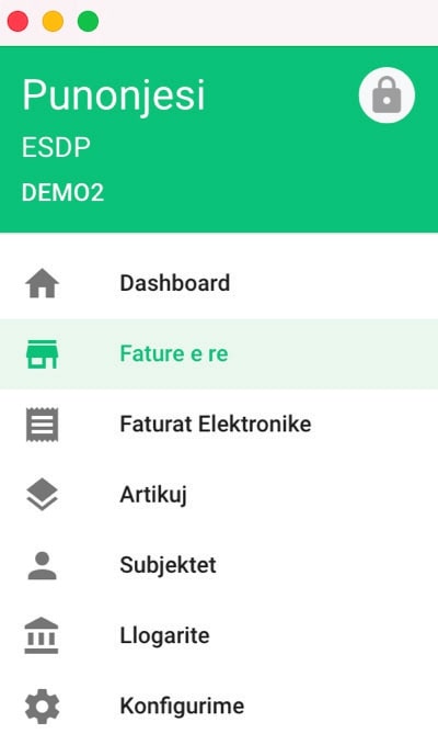 Leshimi fatures elektronike - easyInvoice